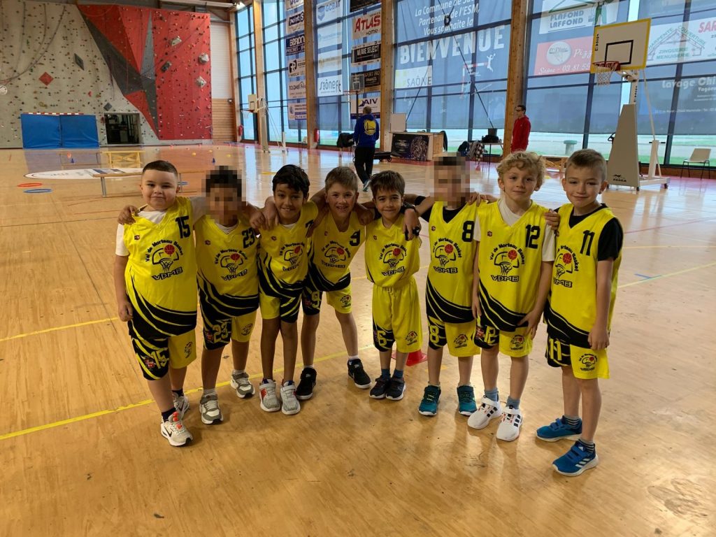 Equipe U9 en plateau à Saône